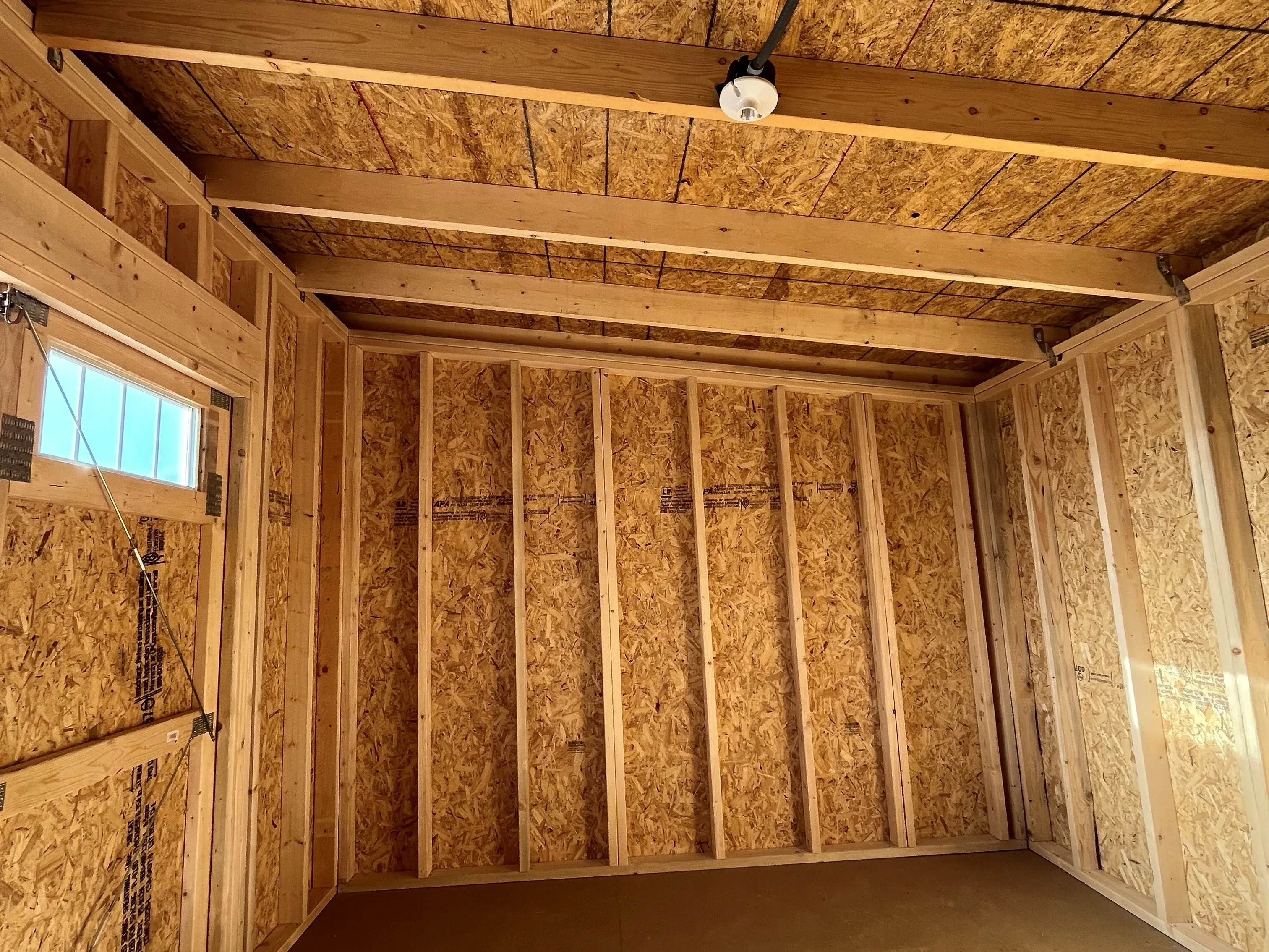 Interior view of a 10x12 urban