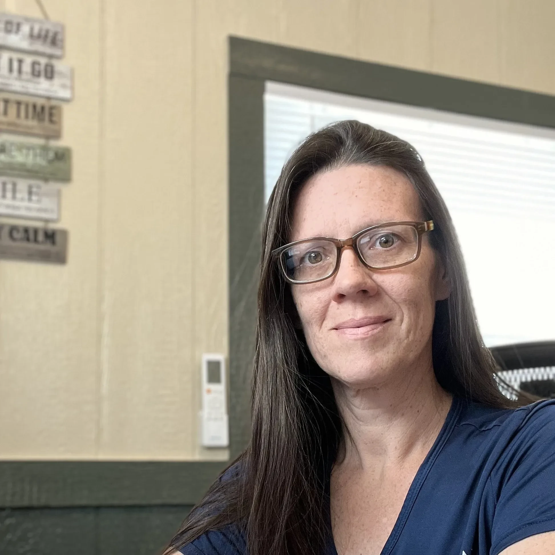 Smiling sales rep for Coastal Sheds