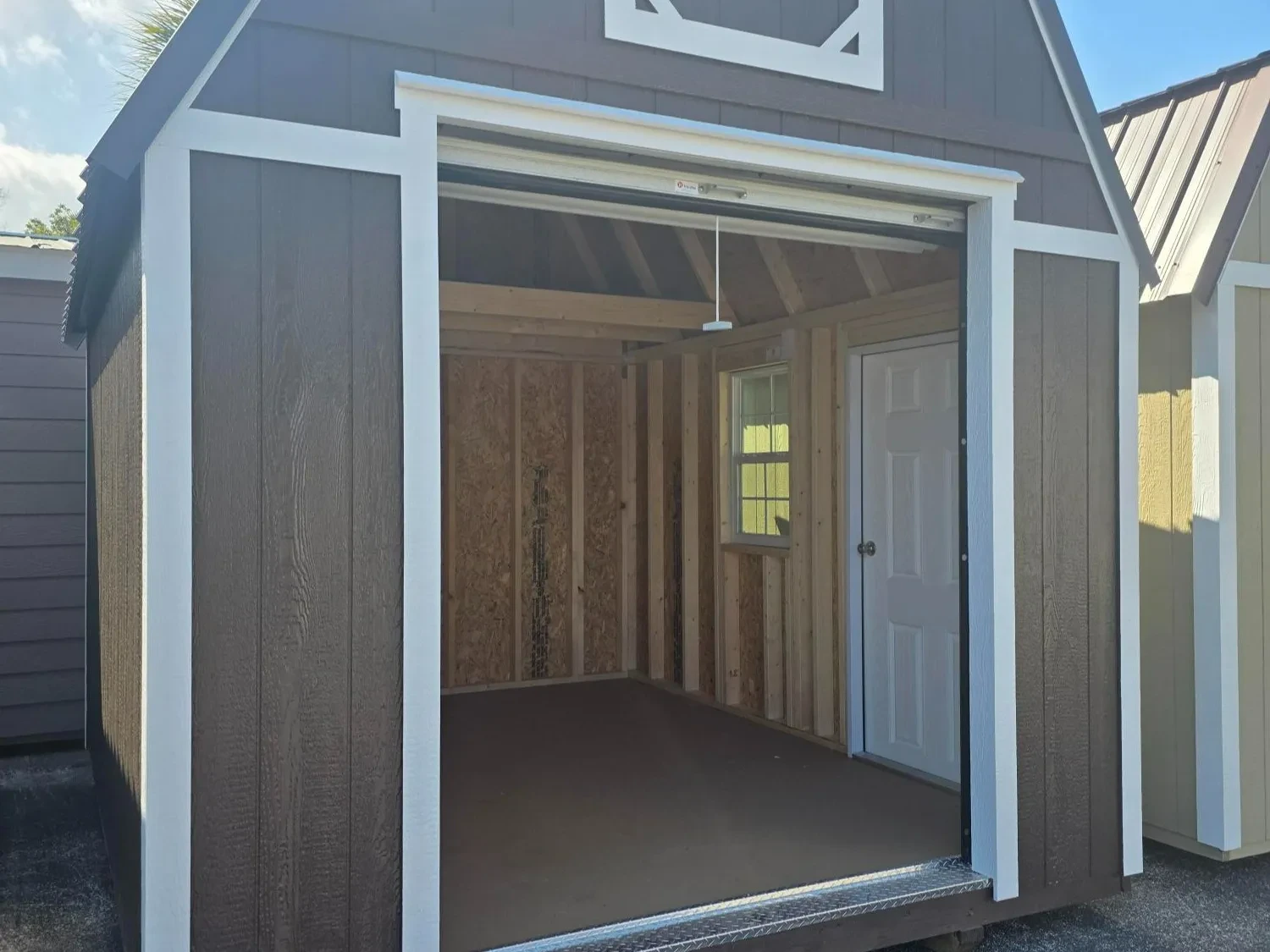 Exterior photo 2 of 10x12 lofted workshop