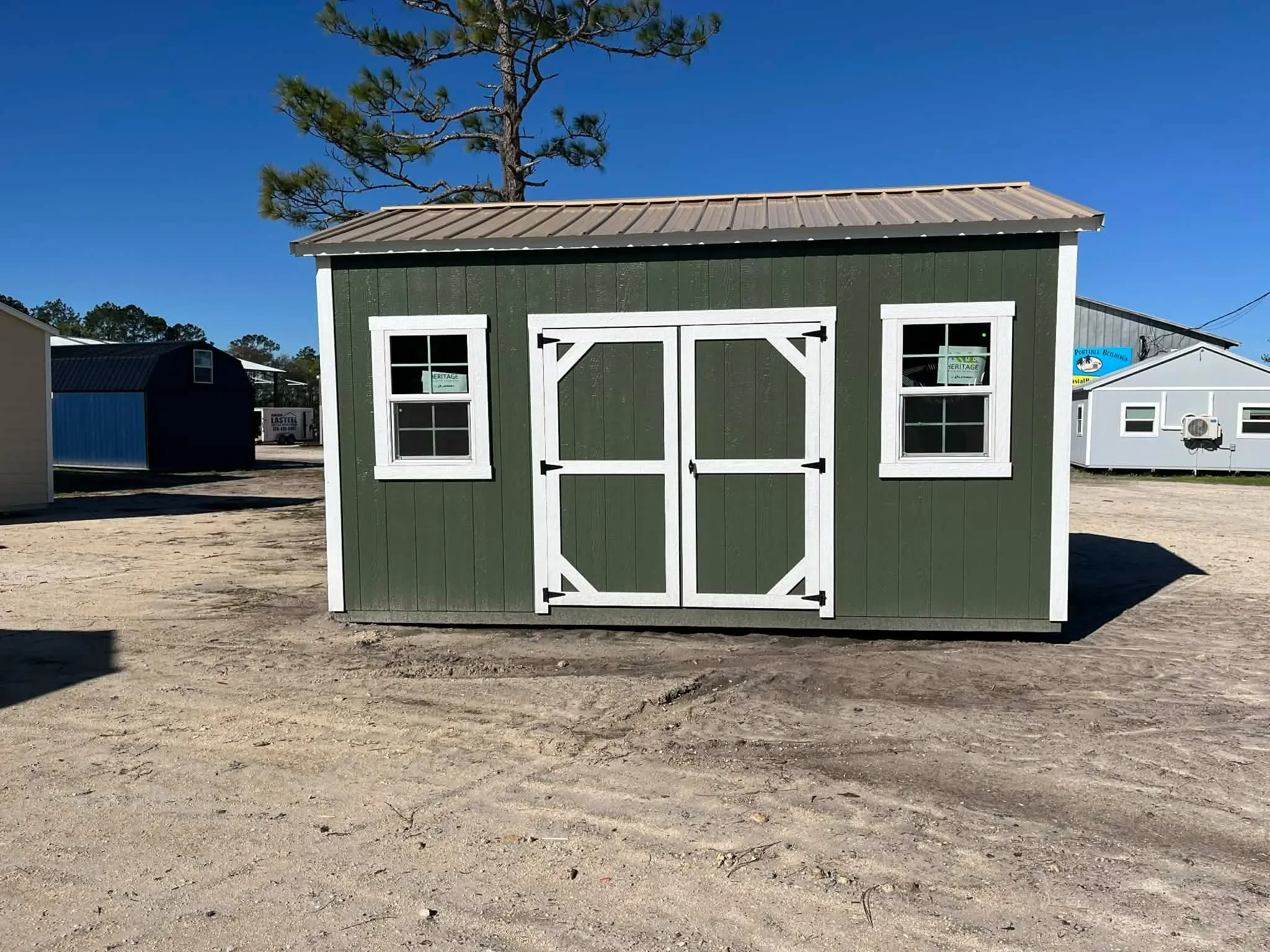 Exterior photo 10x16 Side Garden Shed