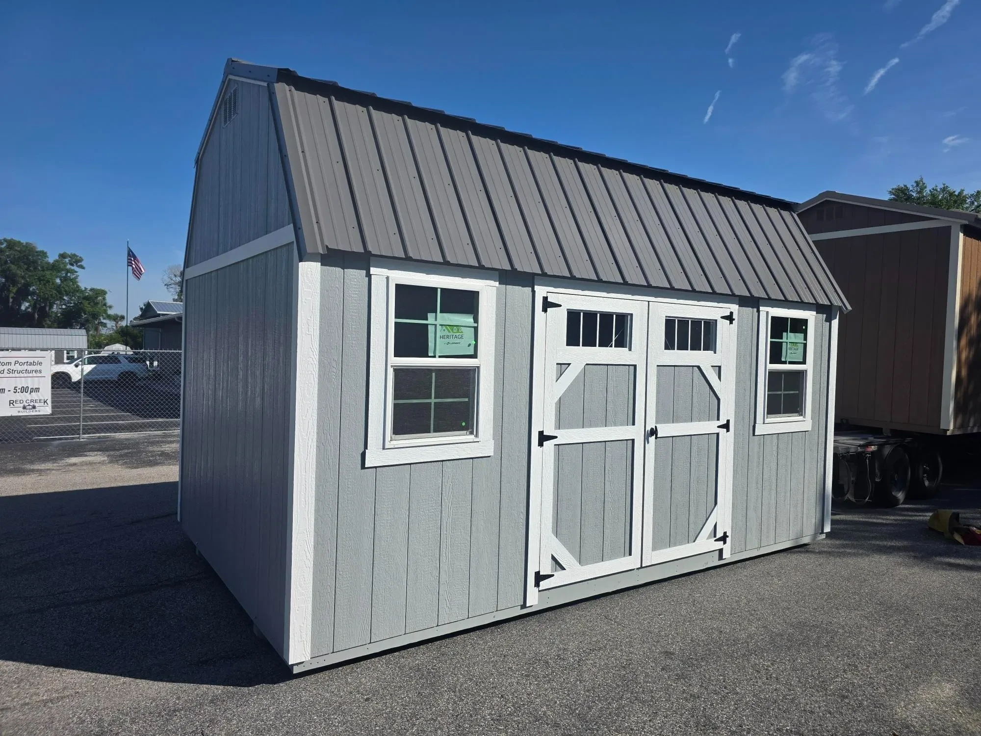 Exterior Photo 10x16 Side Lofted Barn 2