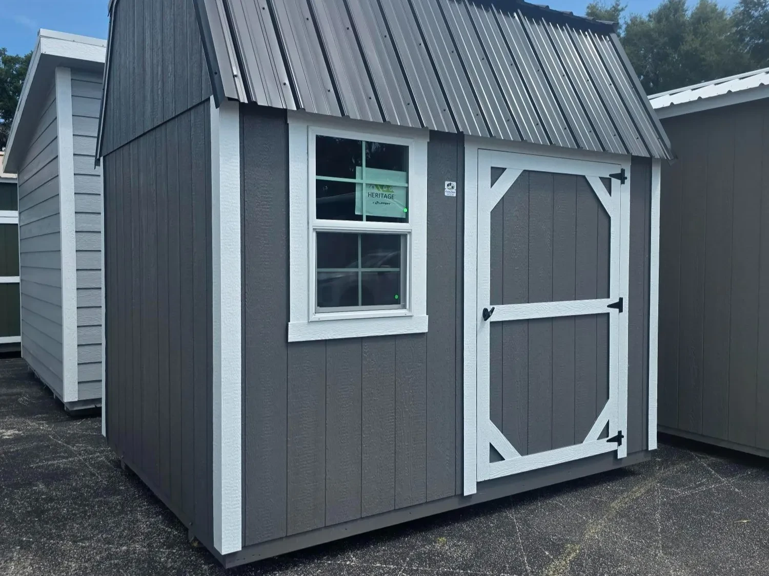 Exterior Photo 8x10 Side Lofted Barn 2