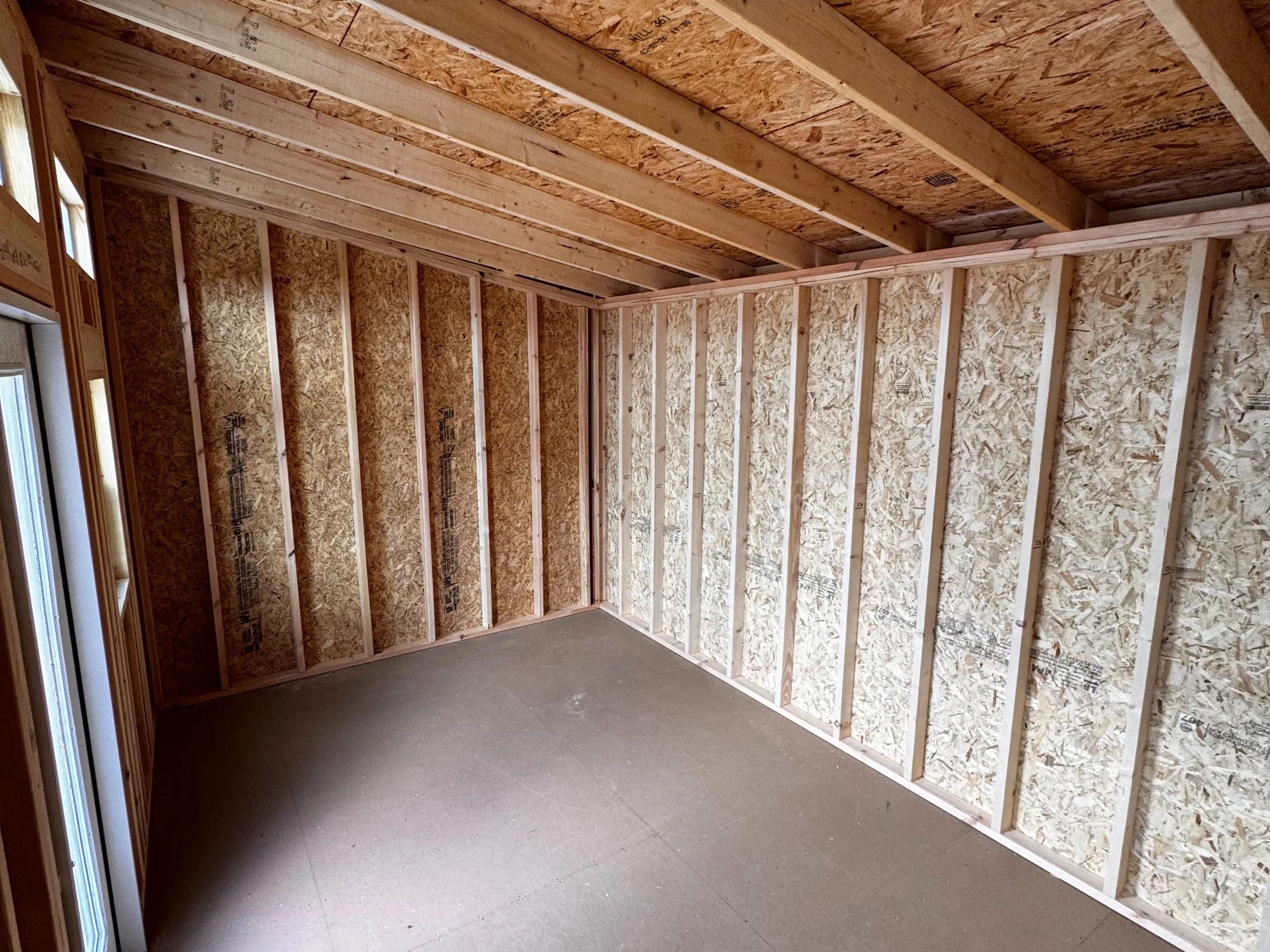 interior view of a 10x16 urban