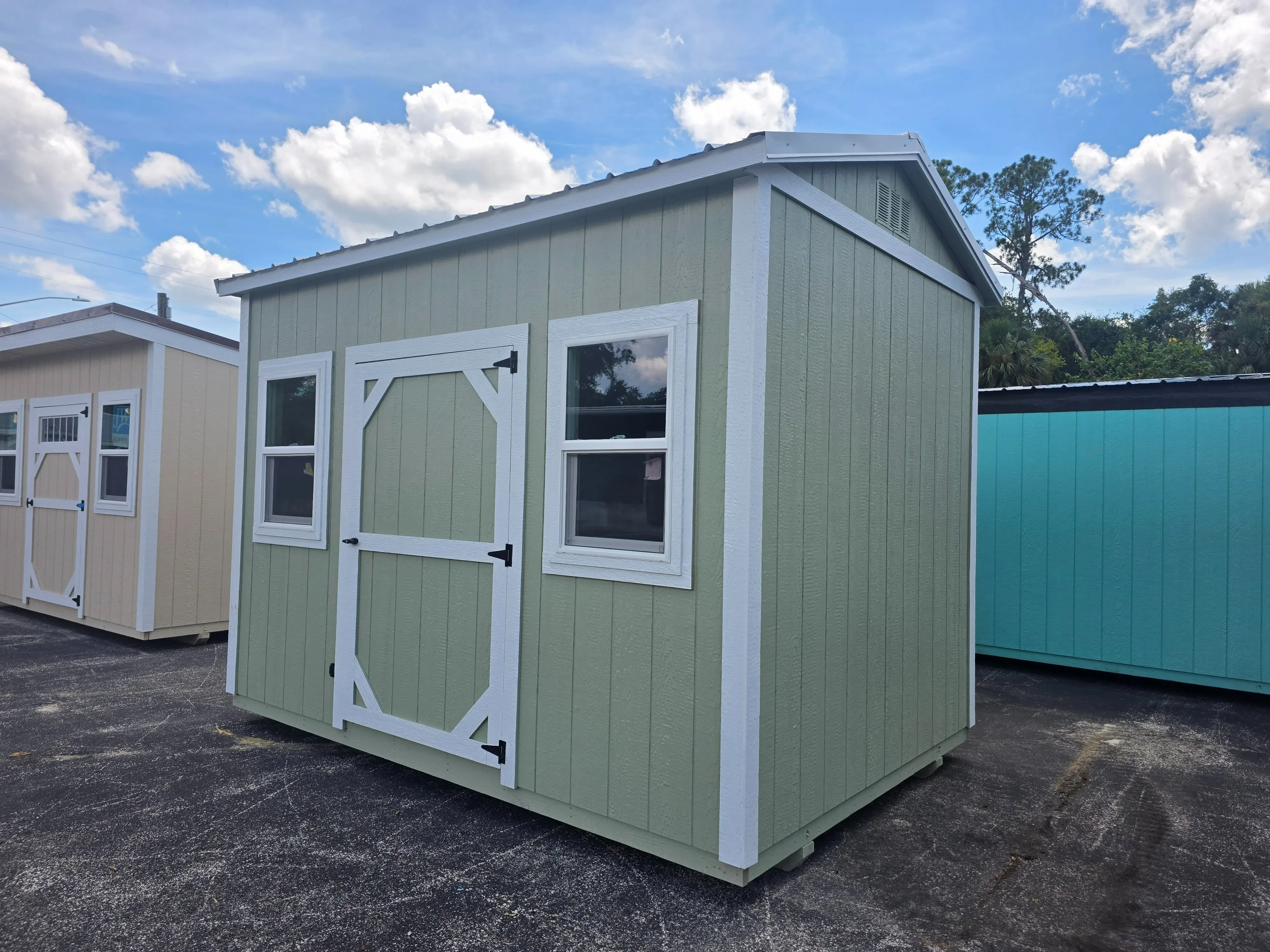 Exterior 2 8x12 Side Garden Shed