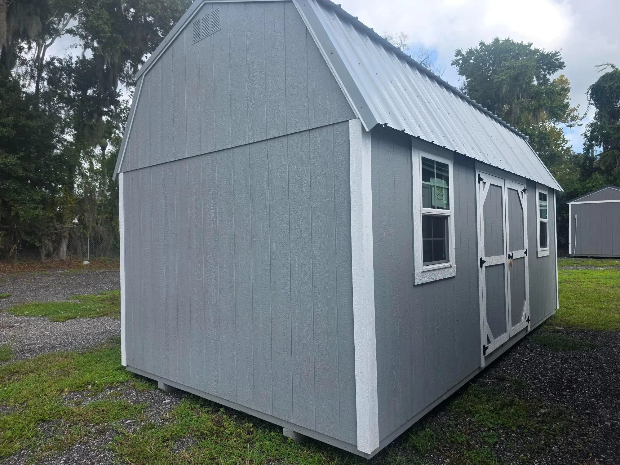 Exterior number 2 of 10x20 Side Lofted Barn