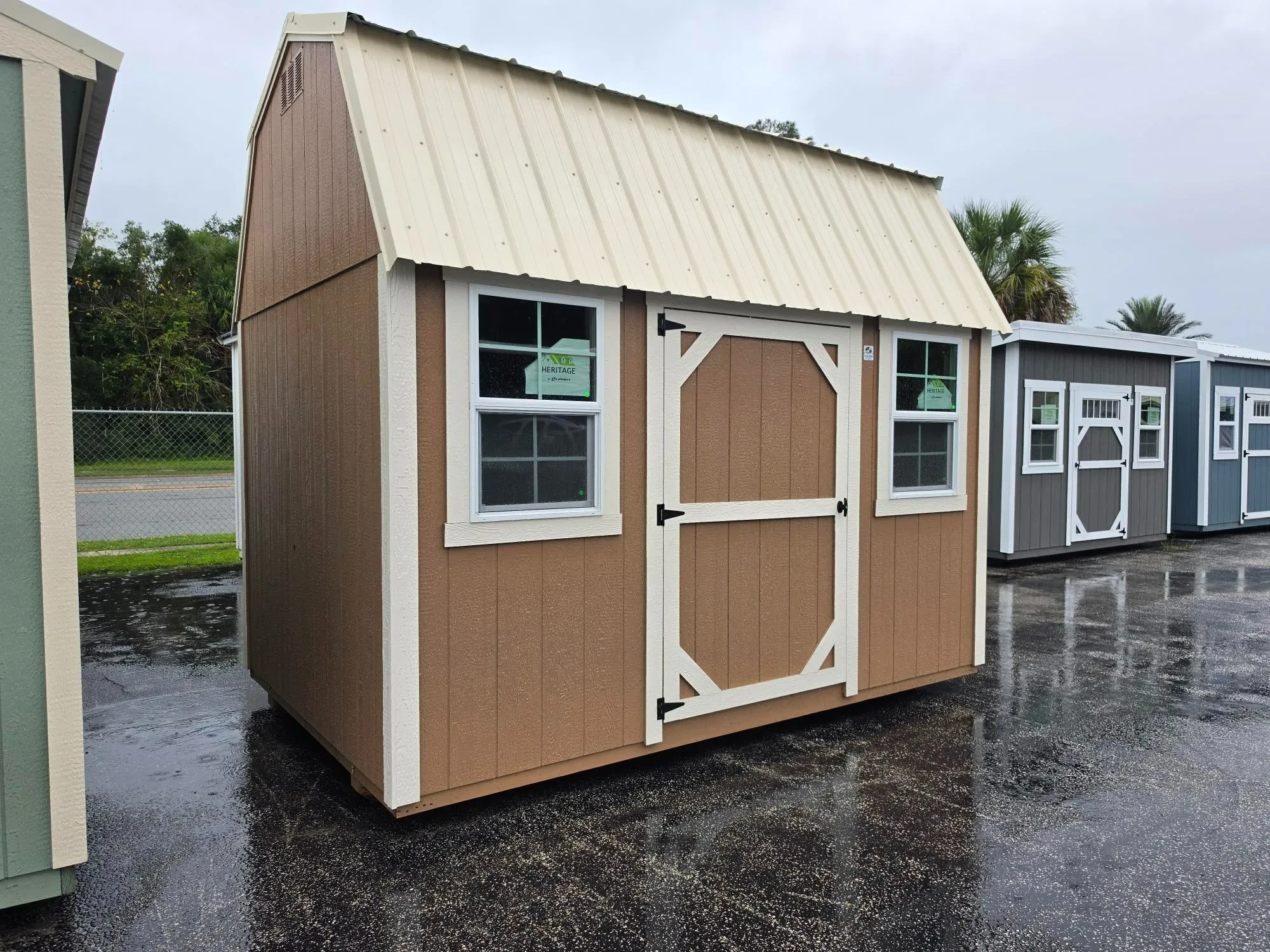 Exterior 2 of 8x12 Side Lofted Barn